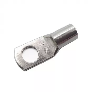 Terminal de anillo crimpado, cobre, 10mm² para cable, 10 uds.