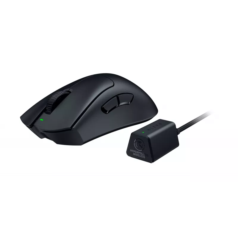 Razer DeathAdder V3 Pro Ratón gaming inalámbrico con dongle HyperPolling, negro