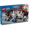 LEGO CITY 60444 Garaje F1 y coches Mercedes-AMG y Alpine