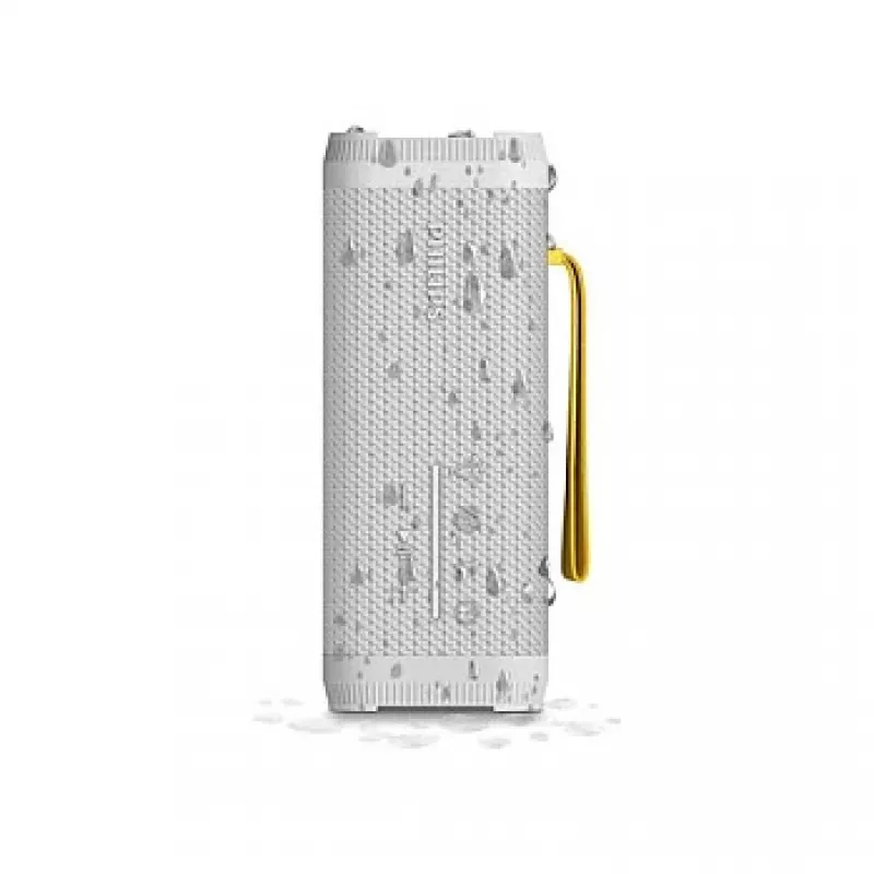 Sistema de altavoces portátil 2.1 Philips TAS2000W/00 — 10 W RMS, Bluetooth, IPX5, blanco