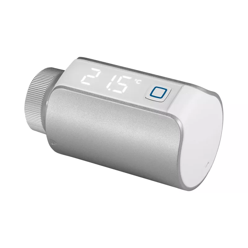Termostato para radiador Homematic IP HmIP-eTRV-ES, RF 869,65 MHz, pantalla digital, pila AA, gris
