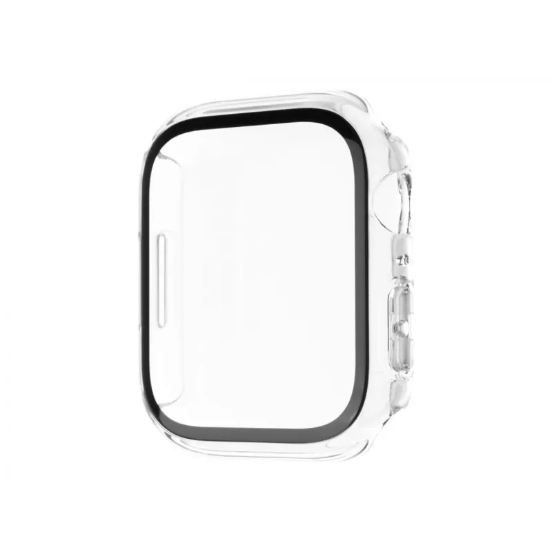 Fixed | Funda Pure protectora con cristal templado para Apple Watch 10 42mm | Transparente