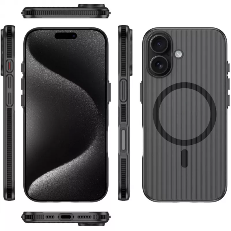 Funda 4smarts 541639 para iPhone 17 16 cm (6,3 inch) Negro Transparente