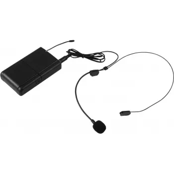 Micrófono inalámbrico Omnitronic WAMS-10BT con auricular, sistema inalámbrico Bluetooth