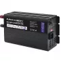 Cargador de baterías inteligente Qoltec Smart Monolith para baterías LiFePO4 AGM GEL SLA | 20A | 24V