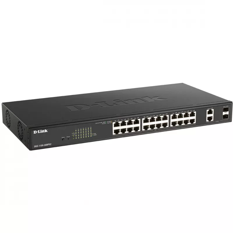 Switch Gigabit Ethernet Gestionado L2 D-Link DGS-1100-26MPV2