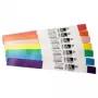 Zebra Z-Band UltraSoft Azul, Blanco pulsera de hospital