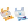 Caja de almacenamiento allit McPlus Clear 12.5, polipropileno (PP), azul, transparente, modelo 416401