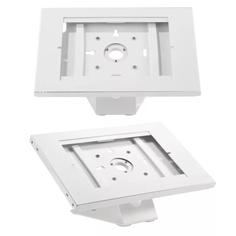 Soporte de mesa MACLEAN MC-909W regulable en altura blanco para tablets y dispositivos