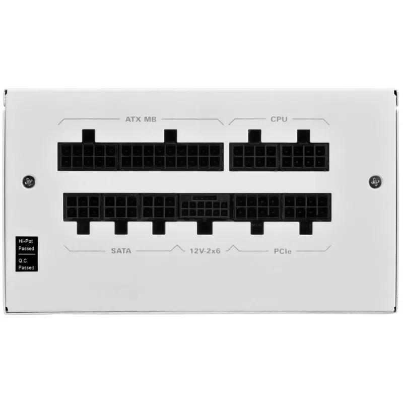 Fuente de alimentación Sharkoon Rebel P20 1000 W 24-Pin ATX ATX Blanco