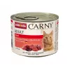 Comida húmeda para gatos Animonda Carny lata 200 g — ternera, sin cereales, sin gluten, para gatos adultos, apta para alergias alimentarias