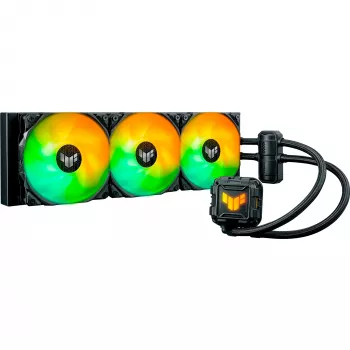Kit de refrigeración líquida para procesador ASUS TUF GAMING LC II 360 ARGB 12 cm Negro