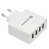 everActive Cargador de teléfono SC400 con 4 puertos USB, salida total 5A, blanco