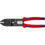Knipex 97 21 215 alicate crimpador herramienta de crimpado negro, azul, rojo