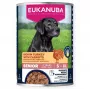 Eukanuba Life Care Senior comida húmeda para perros de todas las razas, pavo y zanahoria, lata de 400 g