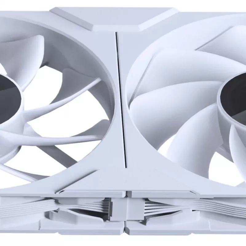 PHANTEKS M25 Gen2 PWM D-RGB 140mm Reverse-Blade pack de 3 - Blanco