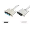 Digitus cable alargador de transferencia de datos D-Sub25/M - D-Sub25/H