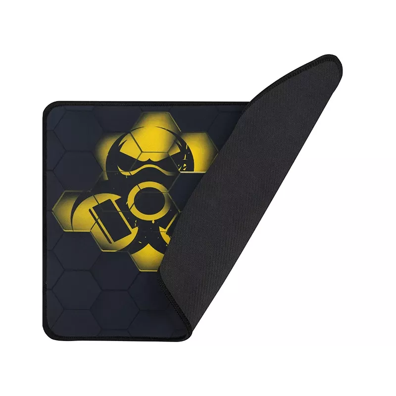TRACER GameZone Hexy3 alfombrilla de ratón para gaming, 35 x 28 x 0,4 cm, negro/amarillo