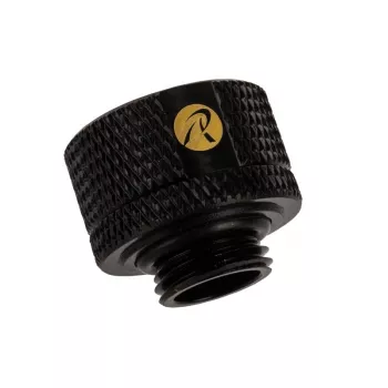 Tornillos de montaje para ventilador RAIJINTEK Pelias negros – pack de 6, accesorio de montaje para ventiladores de PC