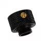 Tornillos de montaje para ventilador RAIJINTEK Pelias negros – pack de 6, accesorio de montaje para ventiladores de PC