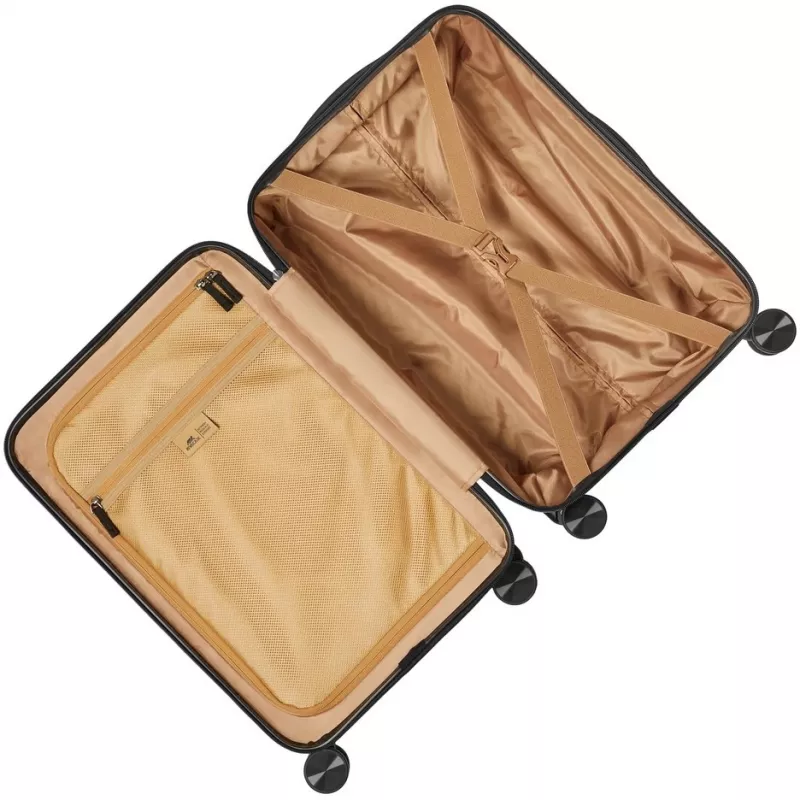 Maleta de cabina Rivacase Clark ECO 8181 — maleta de cabina compacta, negro