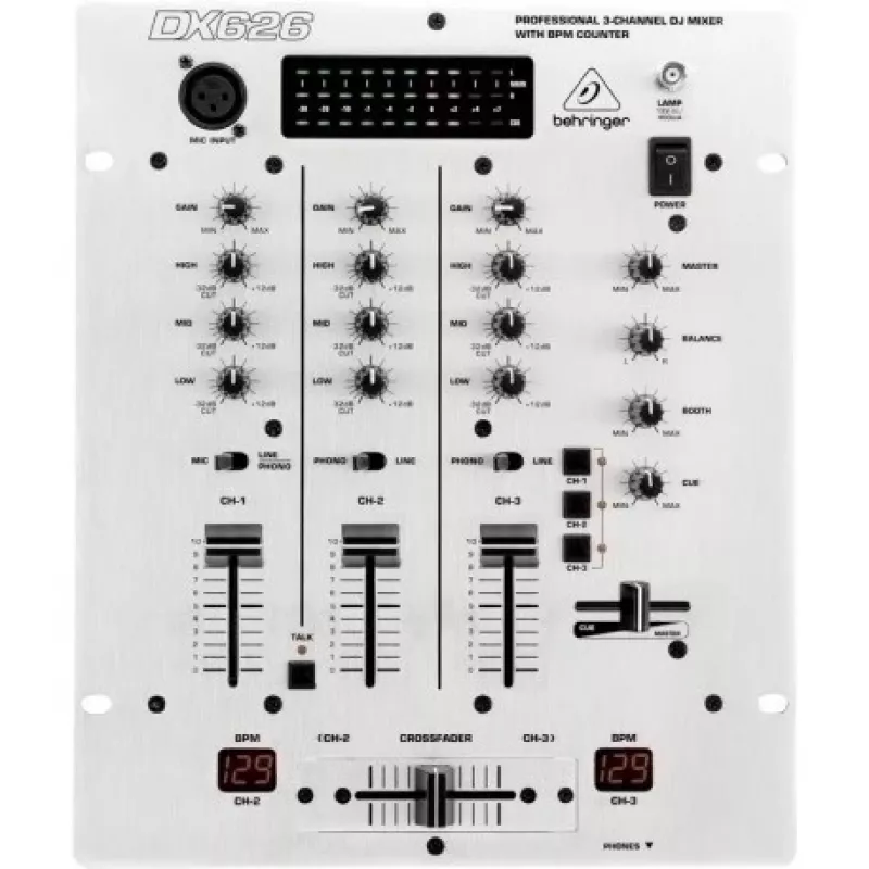 Mesa de mezclas DJ Behringer DX626