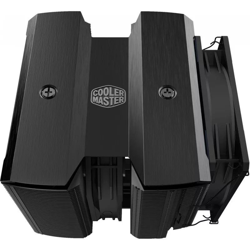 Cooler Master MasterAir MA824 Stealth Disipador de aire para procesador 120/135 mm Negro