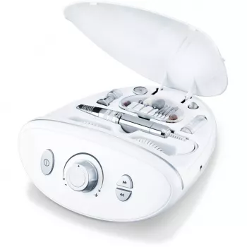 Set de manicura y pedicura Beurer MP 100 cuidado de uñas – aparato eléctrico de manicura/pedicura, blanco