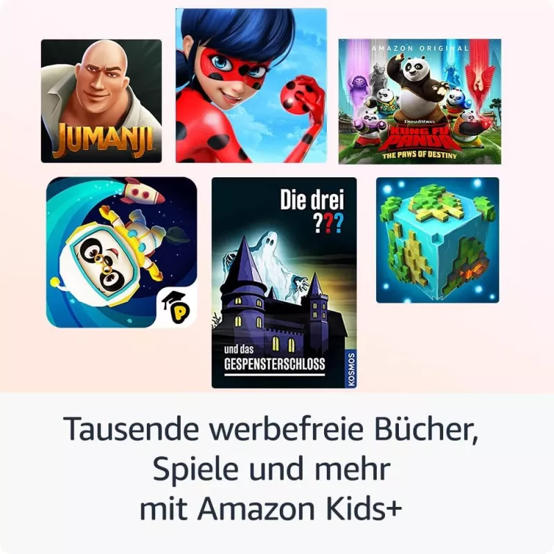 Amazon | Fire HD 8 Kids Pro (2024) | Rosa | 1280 x 800 píxeles | 32 GB | Wi-Fi | 802.11ac | Versión Bluetooth 5.2