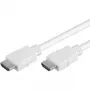 Cable de vídeo/audio/red de alta velocidad VALUE - HDMI - HDMI, 19 pines (macho) - HDMI, 19 pines (macho) - 3 m - apantallado - blanco (11.99.5703)