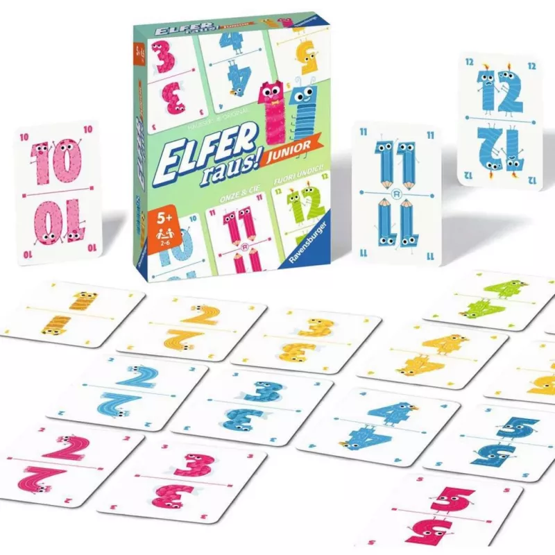 Elfer raus Junior, juego de cartas
