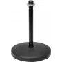 Base de mesa Omnitronic GES-1 hierro fundido — soporte redondo de alta carga para tableros de mesa