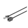 Cable de red Microconnect STP6005SEXT negro 0,5 m Cat6 F/UTP (FTP)