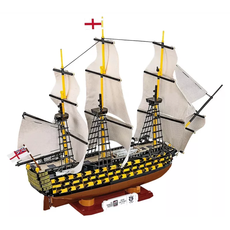 Set de construcción Cobi HMS Victory — 2.517 piezas, detallado modelo histórico de velero