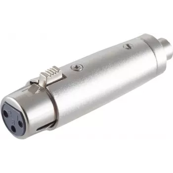 Conector hembra XLR ShiverPeaks BS55063 modelo básico — conector hembra de audio, compatibilidad XLR de 3 polos