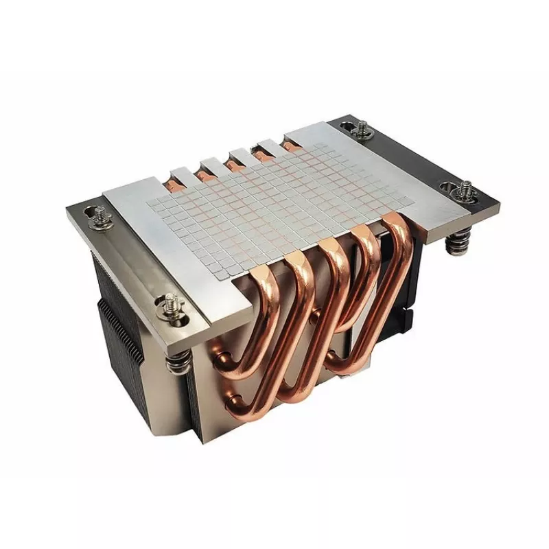 Dynatron A54 disipador de aire activo 2U para CPU AMD SP6/TR5, 6 cm, 2300-11000 rpm, negro/gris
