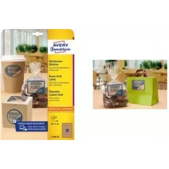 Avery Zweckform Etiquetas de producto A4 210 x 297 mm 25 hojas L7109-25