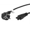 Cable de alimentación Lanberg CA-C5CA-11CC-0018-BK negro 1,8 m CEE7/7 conector hembra C5 (CA-C5CA-11CC-0018-BK)