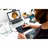 Wacom One by Medium tableta gráfica negra, rojo 2540 lpi 216 x 135 mm USB