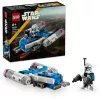 LEGO Star Wars Captain Rex Y-Wing Microfighter, pieza de coleccionista: juguete de nave espacial de las Guerras Clon con una minifigura de personaje para niños a partir de 6 años