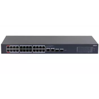 Dahua Technology CS4228-24GT-375 Managed L2 Gigabit Ethernet (10/100/1000) Power over Ethernet (PoE) negro