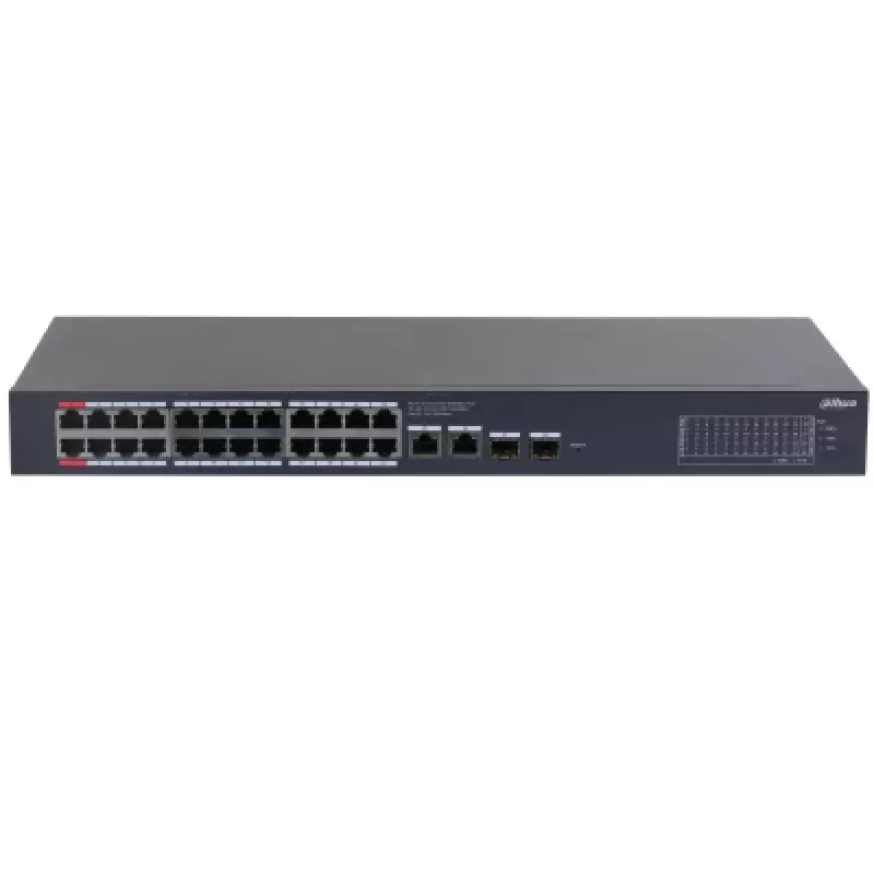 Dahua Technology CS4228-24GT-375 Managed L2 Gigabit Ethernet (10/100/1000) Power over Ethernet (PoE) negro