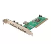 LogiLink PC0028 Tarjeta PCI USB 2.0, 4 puertos externos + 1 interno