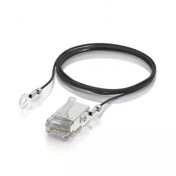 Cable de red Ubiquiti UISP-CONNECTOR-GND 1 m RJ-45 negro