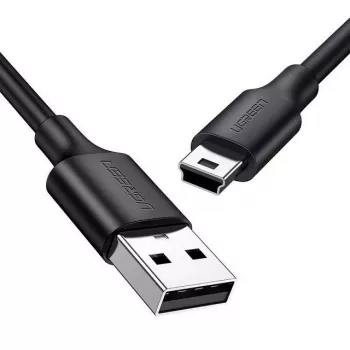 Cable USB Ugreen - Mini-USB 480 Mbit/s 3 m US132 (negro)