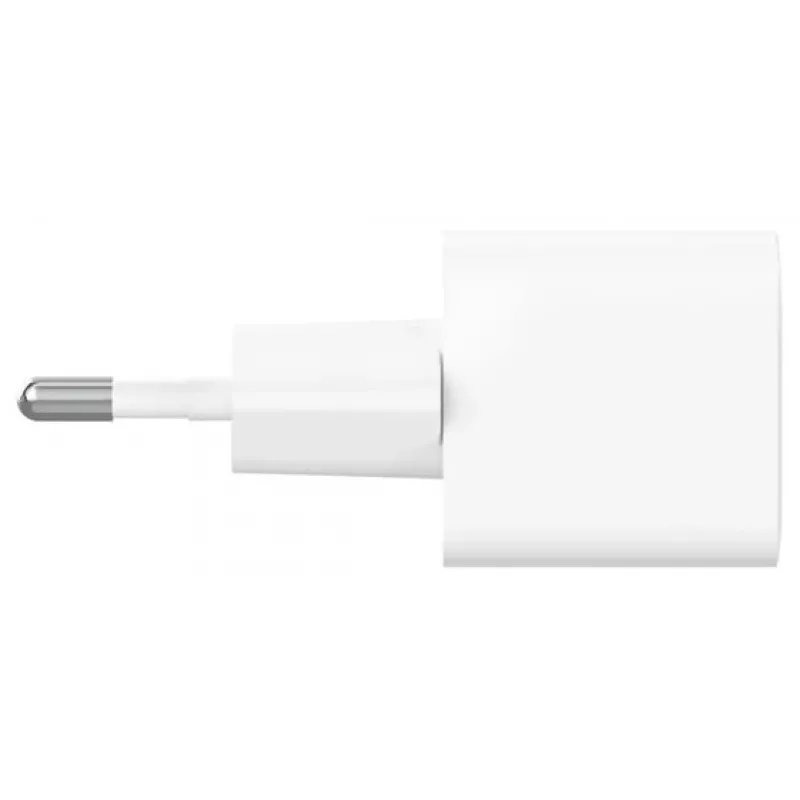 Cargador Belkin BoostCharge 25W USB-C PD (CA de interior) blanco — para consolas portátiles, smartphones, tablets