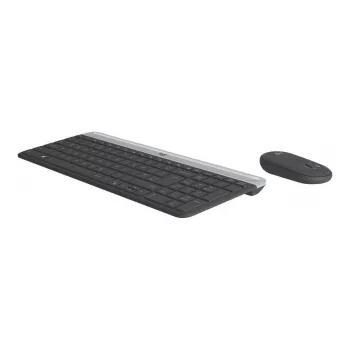 Conjunto de teclado y ratón Logitech MK470 combo delgado