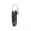 Manhattan Auricular Bluetooth de un solo oído, micrófono omnidireccional, controles integrados, negro, 10 horas de uso, alcance 10 m, cable de carga USB-A incluido, Bluetooth v4.0, 3 años de garantía