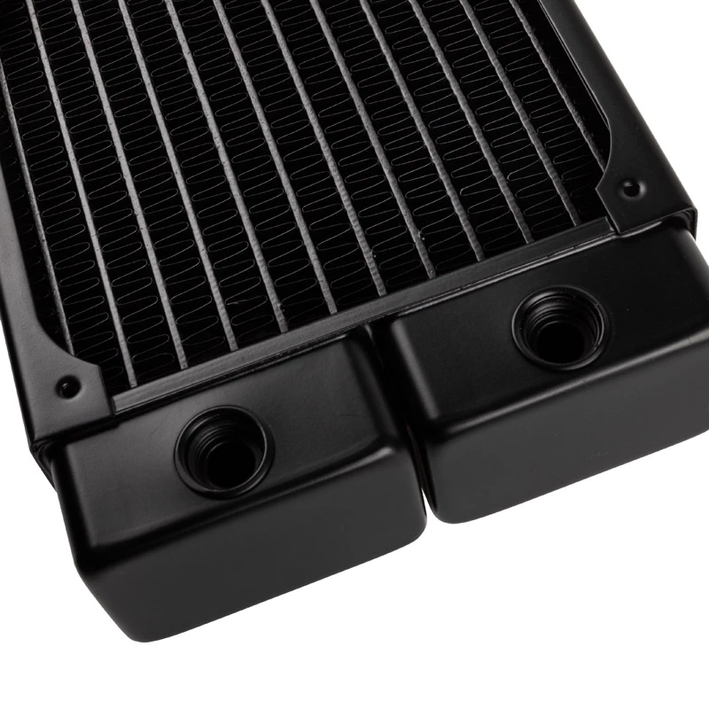 Alphacool NexXxoS V.2 XT45 Full Copper Radiador - 480mm, negro