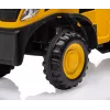 CAT Vehículo Tractor con remolque amarillo para montar